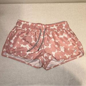 SurfCuz 2.5”‎ Inseam Women Board Short Pink and White Size S/4